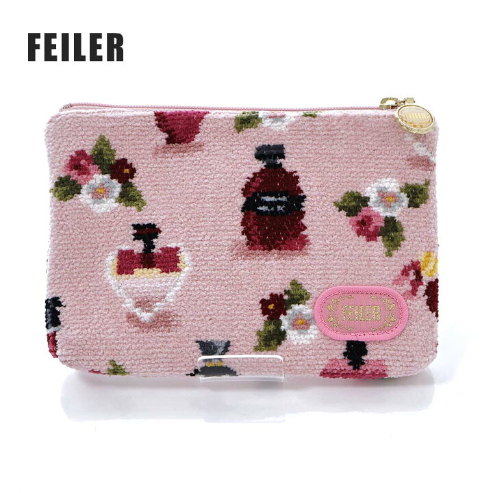 楽天市場】フェイラー FEILER フレグランスローズ ポーチ ピンク S  