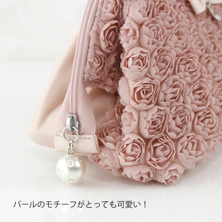 楽天市場】ギフト 口金ポーチ ミニローズ 薔薇 雑貨 ギフト かわいい  