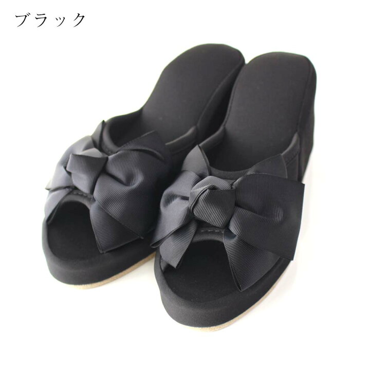 楽天市場】卒業式 入学式 かわいい ヒールスリッパ 8cm 厚底グログラン 