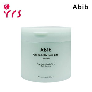 [Abib �A�r�u] �O���[��LHA�ь��p�b�h,60�� / Green LHA Pore Pad Clear Touch - 210ml (60pads)