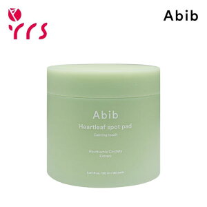 [Abib Aru] hN_~X|bgpbhJ[~O^b`, 80 / Heartleaf Spot Pad Calming Touch - 150ml (80pads)