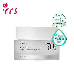 [ANUA AkA] hN_~70CeXJ[~ON[ / Heartleaf 70 Intense Calming Cream - 50ml