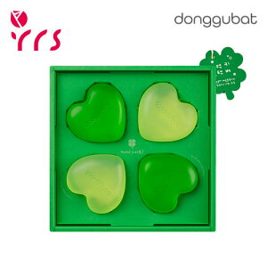[DONGGUBAT hOobg] ؍\Ō`Ό bL[N[o[V[o[Zbg / Lucky Clover Shower Bar Set - 1pack(70gx4ea)