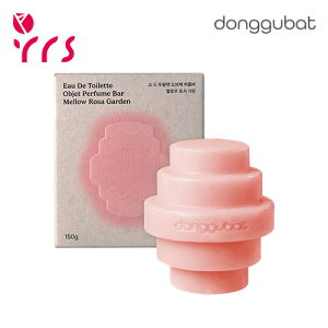 [DONGGUBAT �h���O�o�b�g] �؍���\�Ō`�Ό� �I�[�h�g�����b�g�I�u�W�F�p�t���[���o�[ �����E���[�U�K�[�f�� / Eau De Toilette Objet Perfume Bar Mellow Rosa Garden - 150g