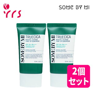 j[A2Zbg [SOME BY MI ToC~[] gD[VJ~lJ[~Og[AbvTN[ / Truecica Mineral Calming Tone Up Suncream - 50ml x 2 (SPF50+ PA++++)