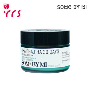 �����j���[�A����[SOME BY MI �T���o�C�~�[] AHA BHA PHA 30�f�C�Y �~���N�� �N���[�� / AHA BHA PHA 30 Days Miracle Cream - 60g / �N���[�� / �g���u���� / �j�L�r / �ь� / �u���b�N�w�b�h / ���� / ���o���A / �q