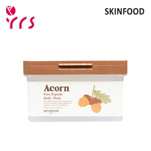 [SKINFOOD XLt[h] ǂ񂮂|Ayv`hfC[}XN,30 / Acorn Pore Peptide Daily Mask - 270g (30ea) / ьPA / e̓PA