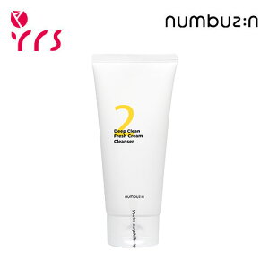 [NUMBUZIN io[YC] 2 WNWOzCbvA痿 / No.2 Deep Clean Fresh Cream Cleanser - 120ml / ь / NWO