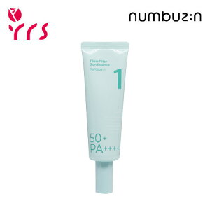 [NUMBUZIN io[YC] 1 R[eBOUVN[ / NAtB^[TGbZX / No.1 Clear Filter Sun Essence (SPF 50+ PA++++) - 50ml / ÐĂ~ / UVPA
