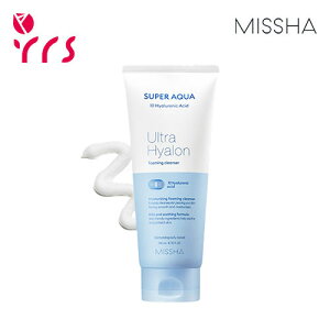 [MISSHA ~V] X[p[ANAEgqAtH[~ONU[ / Super Aqua Ultra Hyalron Foaming Cleanser - 200ml / fB[vNWO