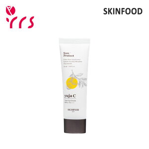 [SKINFOOD XLt[h] 䂸Cg[AbvN[ / Yuja C Tone Up Cream (SPF50+ PA++++) - 50ml