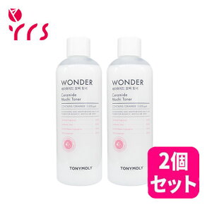 ��2�Z�b�g [TONYMOLY �g�j�[�����[] �����_�[�Z���~�h���`�g�i�[ / Wonder Ceramide Mochi Toner - 500ml / �G�C�W���O�P�A / ��h�� / ��������