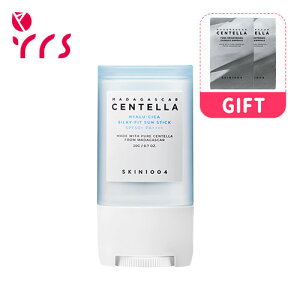 [SKIN1004 �X�L��1004]�}�_�K�X�J���Z���e���q�A���[�V�J�V���L�[�t�B�b�g�T���X�e�B�b�N / Madagascar Centella Hyalu-Cica Silky-Fit Sun Stick (SPF50+ PA++++) - 20g