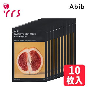10 [Abib Aru] KV[g}XN r^XebJ[XebJ[ / Gummy Sheet Mask Vita Sticker - 1pack (27mlx10ea)