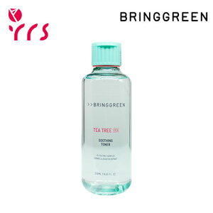 [BRING GREEN] �e�B�[�c���[�V�J�X�[�W���O�g�i�[, 250ml / Tea Tree Cica Soothing Toner - 250ml