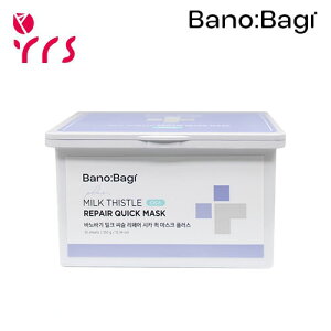 [BANOBAGI omoM] ~NVXyAVJNCbNV[g}XNvX, 30 / Milk Thistle Repair CICA Quick Mask Plus - 350g(30ea)