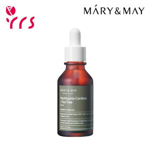[MARY&MAY �}���[�A���h���C] �h�N�_�~�e�B�[�c���[�Z����, 30ml / Mary&May Houttuynia Cordata +Tea Tree Serum - 30ml