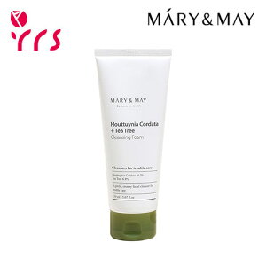 [MARY&MAY }[AhC] hN_~eB[c[ьNWOtH[, 150ml / Houttuynia Cordata+Tea Tree Cleansing Foam - 150ml