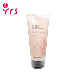 [THE FACE SHOP UtFCXVbv] CXEH[^[uCgNWOtH[, 300ml / Rice Water Bright Foaming Cleanser - 300ml