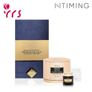 [NTIMING �G���^�C�~���O] �v���~�A��24K�S�[���h�G���X�e�B�b�N�N���[���X�y�V�������~�e�b�h�G�f�B�V���� / Premium 24K Gold Elastic Cream Special Limited Edition - 1pack(30g+(10gx2ea) / �g�p����EXP.2026-09��