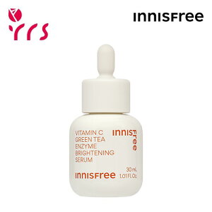 [INNISFREE �C�j�X�t���[] �r�^�~��C �O���[���e�B�[ �G���U�C�� �u���C�g �Z���� / Vitamin C Green Tea Enzyme Brightening Serum - 30ml / �q�A�������_ / �ׂ����Ȃ�