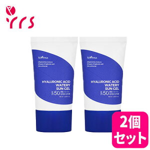 ��2�Z�b�g[ISNTREE �C�Y�G���c���[] �q�A�������_�E�H�[�^���[�T���W�F�� / Hyaluronic Acid Watery Sun Gel - 50ml x 2p (SPF 50+ PA++++) / ���Ă��~�� / �T���N���[�� / UV�J�b�g