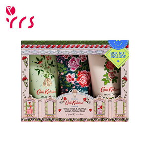 [CATH KIDSTON �L���X�L�b�h�\��]�n���h�N���[�� #���C���h���[�Y���N�C���X / CATH KIDSTON Hand Cream - 1pack (30ml x 3ea) #Wild Rose & Quince