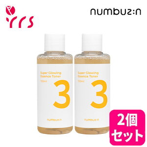 ��2�Z�b�g[NUMBUZIN �i���o�[�Y�C��] 3�� ����c�����y�g�i�[ / No.3 Super Glowing Essence Toner - 100ml x 2p / ���[�Y����