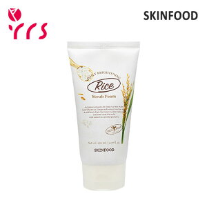 [SKINFOOD �X�L���t�[�h] ���C�X�f�C���[�u���C�g�j���O�X�N���u�t�H�[��, 150ml / Rice Daily Brightening Scrub Foam - 150ml