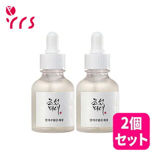 ��2�Z�b�g�����[�Y���� [Beauty of Joseon ���N����] �O���E�f�B�[�v�Z���� �Ăʂ�+�A���u�`�� / Glow Deep Serum Rice + Arbutin - 30ml x 2p / �Ăʂ����Z���� / �F�f�������P