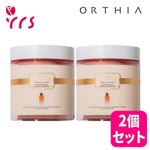 ��2�Z�b�g[ORTHIA �I���e�B�A] �p�[�t�F�N�g�R���[�Q��24K���[�Y�S�[���h�G�b�Z���X�g�i�[�p�b�h, 100�� / Perfect Collagen 24K Rose Gold Essence Toner Pad - 350ml(100EA) x 2p