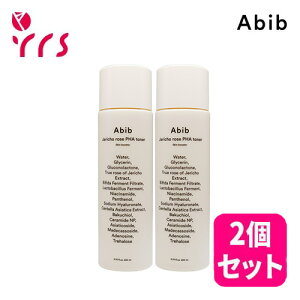 ��2�Z�b�g[Abib �A�r�u] ������PHA�g�i�[�X�L���u�[�X�^�[, 200ml / Jerficho Rose PHA Toner Skin Booster - 200ml x 2p
