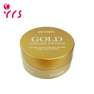 [PETITFEE v`tF] S[hnChQACpb` / Hydrogel Eye Patch - 1pack (60pcs) #Gold