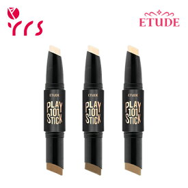 [ETUDE エチュード] 【正規品】プレイ101 スティック コントゥア デュオ / Play 101 Stick Contour Duo - 5.8g / チーク / ハイライト / ノーズ / ノーズシャドウ / 整形メイク / コントゥアリング / ETUDE HOUSE エチュードハウス