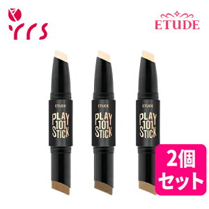 [YAgpԋ 2Zbg [ETUDE G`[h]yKizvC101 XeBbN RgDA fI / Play 101 Stick Contour Duo - 5.8g x 2pcs / `[N / nCCg / RgDAO / [#01