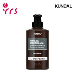 [KUNDAL N_] lC`[ Vv[ / Honey & Macadamia Pure Natural Balancing Refreshing Shampoo - 500ml