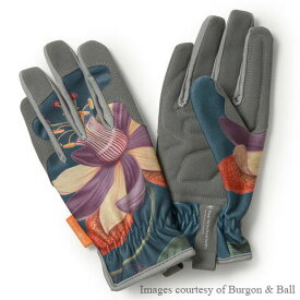 【送料無料】【ガーデニンググローブ トケイソウ 女性用 手袋】バーゴン＆ボールRHS Gloves Passiflora Women's Burgon & Ball【ネコポス対応】