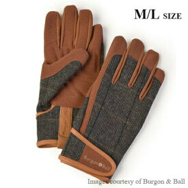 【送料無料】【ガーデニンググローブ ツイード 男性用 手袋】バーゴン＆ボールDig The Glove Tweed Men's Burgon & Ball【ネコポス対応】