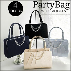 セレモニーバッグ パーティーバッグ ハンドバッグ レディース パール チャーム付き 金口 プリーツ 春 夏 秋 冬 フォーマル きれいめ 上品 冠婚葬祭 結婚式 お呼ばれ 二次会 謝恩会 披露宴 演奏会 発表会 ブラック ベージュ シルバー ネイビー