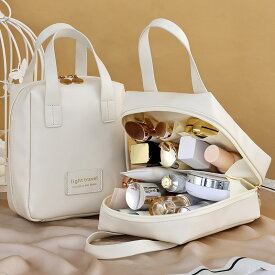 メイクポーチ 大容量コスメポーチ 化粧ポーチ 小物入れポーチ 可愛いポーチ 持ち運び 化粧ポーチ洗面用具ポーチ 旅行バッグ 収納　防水　縦型