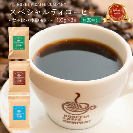 コーヒー豆 ブラジル コロンビア グァテマラ インドネシア コーヒー 福袋 挽きかたが選べる!お試し100g×3種セット [ ドリップコーヒー 送料無料 お試し コーヒー コーヒー粉 ]
