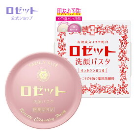 【ロゼット公式】ロゼット洗顔パスタ 普通肌 90g [ 医薬部外品 ] | ロゼット 洗顔パスタ 洗顔 洗顔フォーム 肌荒れ ニキビ 吹き出物 予防 イオウ 有効成分 角質 キメ