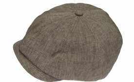 綿麻トップ477 ハンチング sp318 春夏 リネン ざっくり 織綾 通気性 帽子 大きいサイズOK 日本製