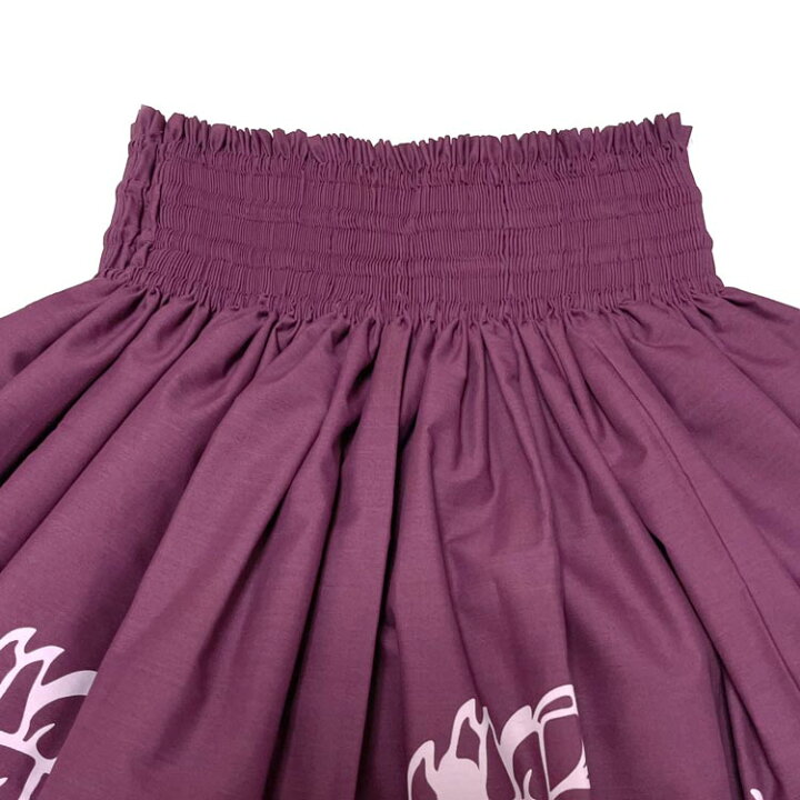 市場 スカート丈 セール パープル フラダンス パウ 73cm 紫 サイズが合えばお買い得 衣装 シングル パウスカート