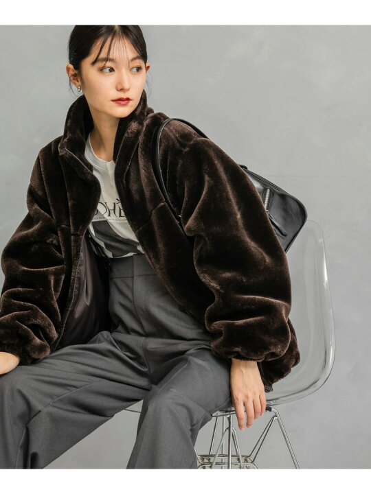 楽天市場】【SALE／20%OFF】ファーブルゾン URBAN RESEARCH ROSSO 