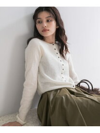 ベビーアルパカコンパクトニット URBAN RESEARCH ROSSO アーバンリサーチロッソ トップス ニット ピンク ネイビー グリーン ホワイト【先行予約】*【送料無料】[Rakuten Fashion]