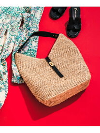 VIOLAd'ORO ラフィアワンショルダーバッグ URBAN RESEARCH ROSSO アーバンリサーチロッソ バッグ かごバッグ ベージュ【送料無料】[Rakuten Fashion]