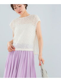 【SALE／55%OFF】フェザーフラッグチュールプルオーバー URBAN RESEARCH ROSSO アーバンリサーチロッソ トップス シャツ・ブラウス ブルー ホワイト【RBA_E】【送料無料】[Rakuten Fashion]