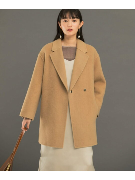 楽天市場】【SALE／50%OFF】ウールカシミヤリバーチェスターコート  