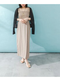 【SALE／50%OFF】2WAYストレートベアワンピース URBAN RESEARCH ROSSO アーバンリサーチロッソ ワンピース・ドレス ワンピース ブラウン ブラック【RBA_E】【送料無料】[Rakuten Fashion]